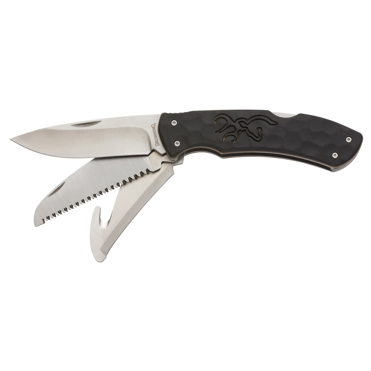 Browning Primal Kodiak Folding Knife - 3 Blade - 3220430