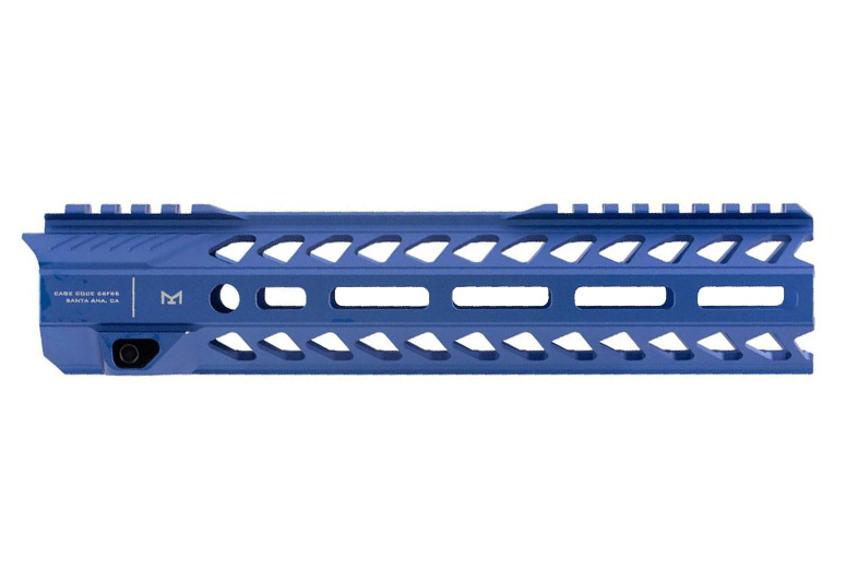 Strike Industries Strike Rail 10" M-LOK Handguard, Blue - SI-StrikeRail-10-BLU
