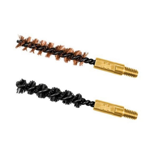 Otis .22 cal Bore Brush 2 Pack (1 nylon/1 bronze) - FG-322-NB