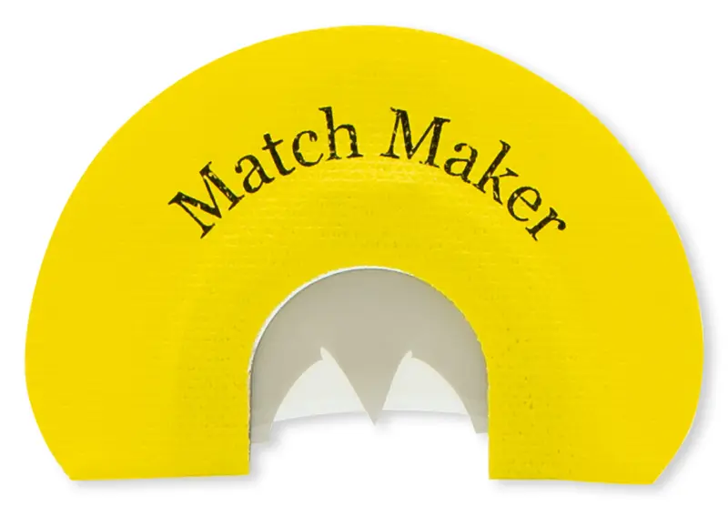 Rolling Thunder Game Call TC001-MM Match Maker Diaphragm Call 3 Reed Bat Wing Cut Attracts Turkey Species