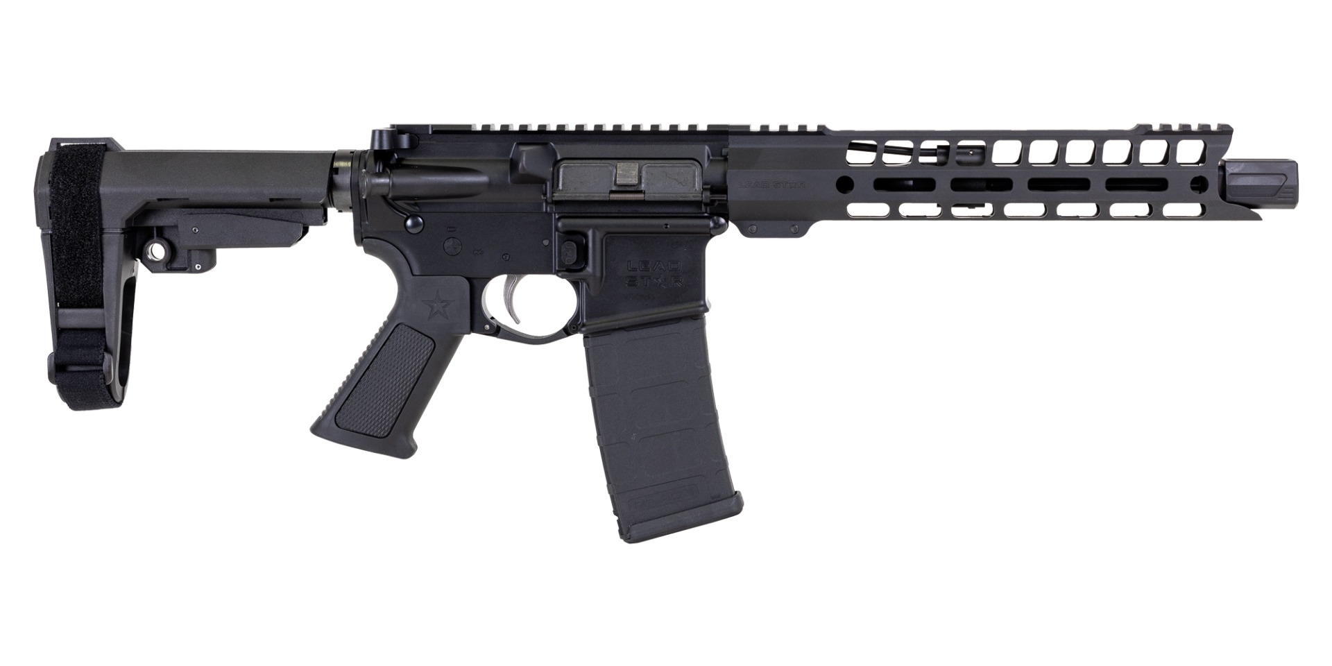 Lead Star Arms Grunt Pistol - 10.5" .300 Blackout w/ 11" Handguard (Black)