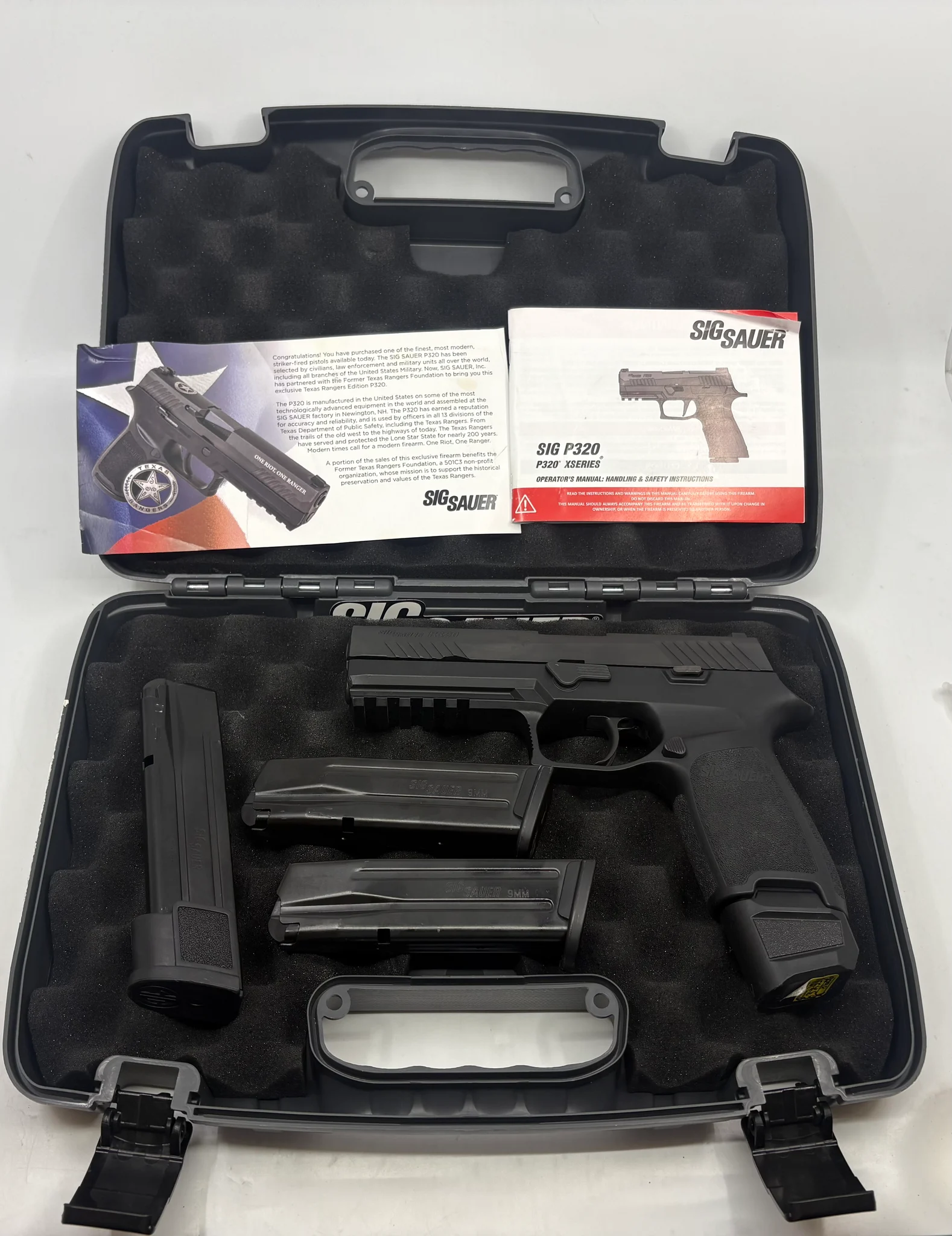 SIG SAUER P320 TEXAS RANGER (Used)