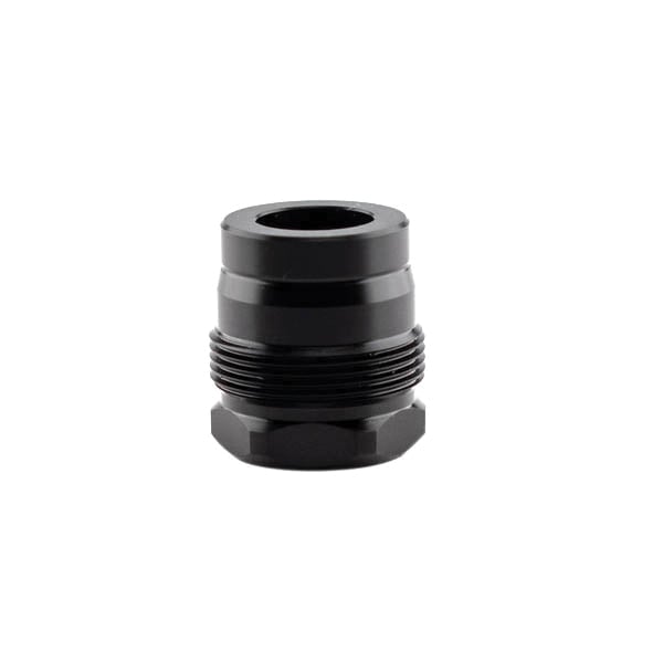 Rearden Mini Square Shoulder Muzzle Brake 1/2-36, Black