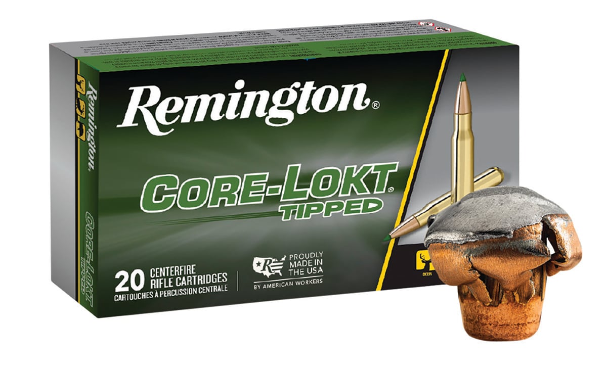 Remington Core-Lokt Tipped 130gr 270 Winchester Ammo, 20rds - RT270WA
