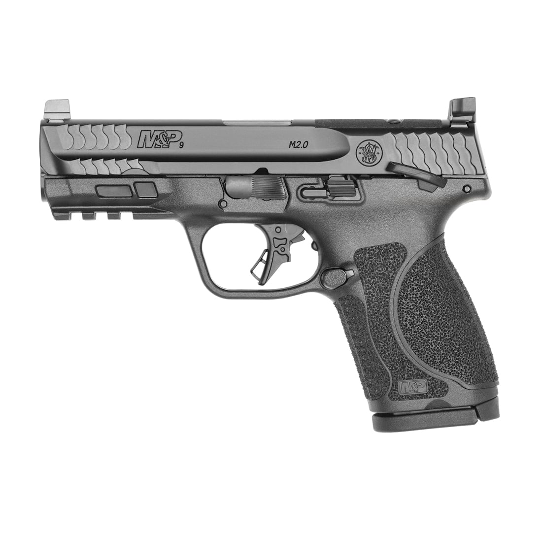 SMITH AND WESSON M&P9 M2.0 CMPCT 9MM 10+1 4″ OR - No Credit Card Fees - Free Shipping