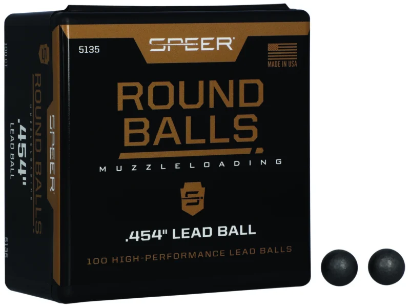 Speer 5135 Lead Balls 44Cal Lead Ball 140gr 100 Per Box/5 Case