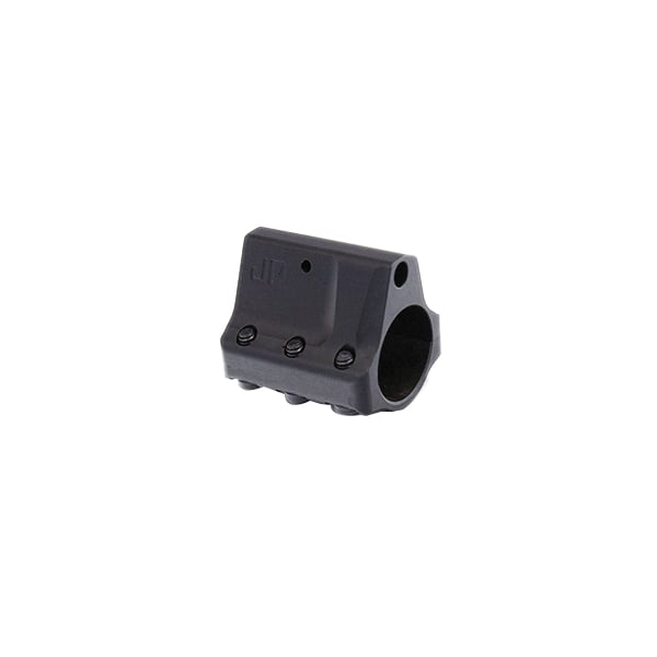 JP Enterprises 2-Piece Low-Profile Adjustable Gas Block w/Detent Adjustment 0.75", Black