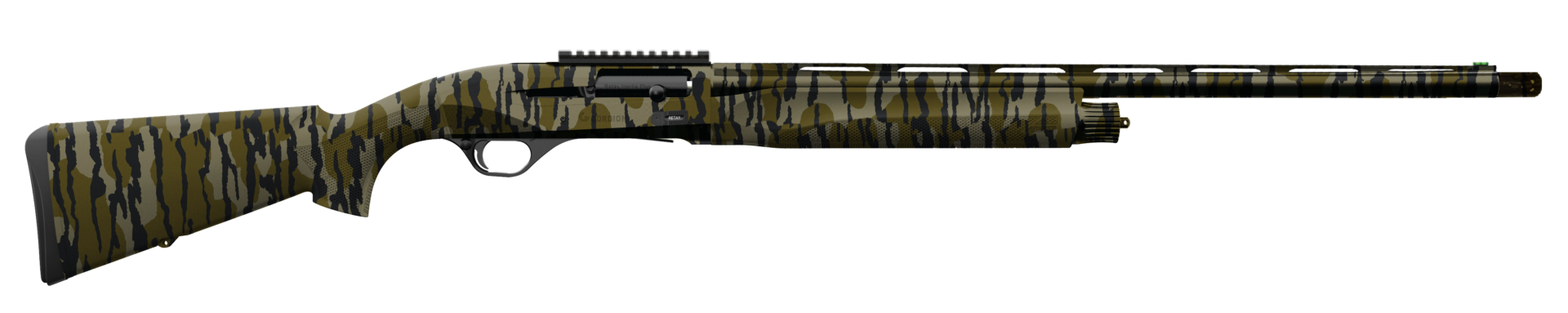 Retay Gordion Turkey  12 Gauge 24" 4rd Semi Auto Shotgun, MO OG Bottomland - GORTRMOOGBL-24