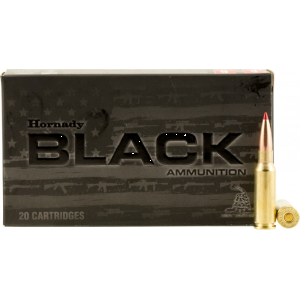 Hornady 81528 Black 6.5 Grendel 123 gr Extremely Low Drag-Match (ELDM) - 20rd Box
