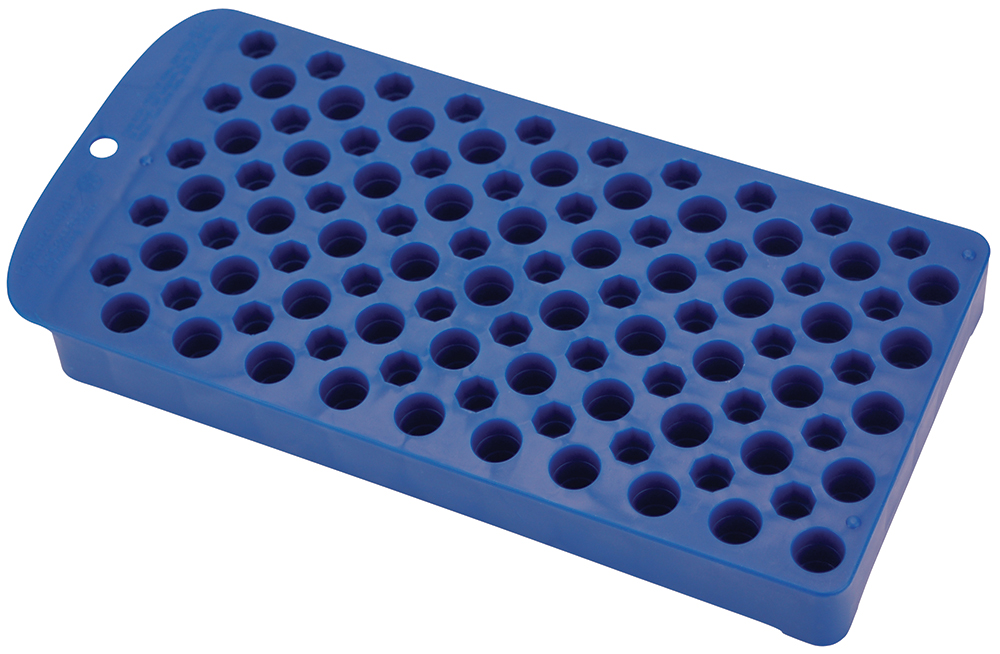 Frankford Arsenal Universal Reloading Tray, 50 Rounds, Blue, 6/case - 393939