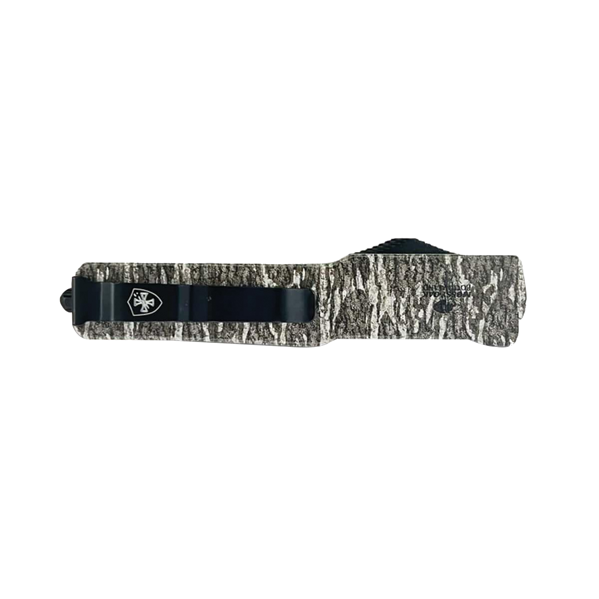 Templar Knife Premium Weighted Mossy Oak Folding/OTF Knife Tanto, Mossy Oak Bottomland
