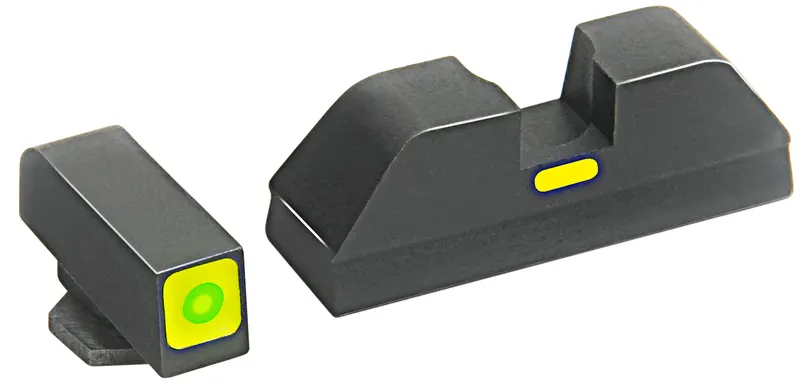AmeriGlo CAP Sight Set for Glock Green Tritium Lumigreen Outline