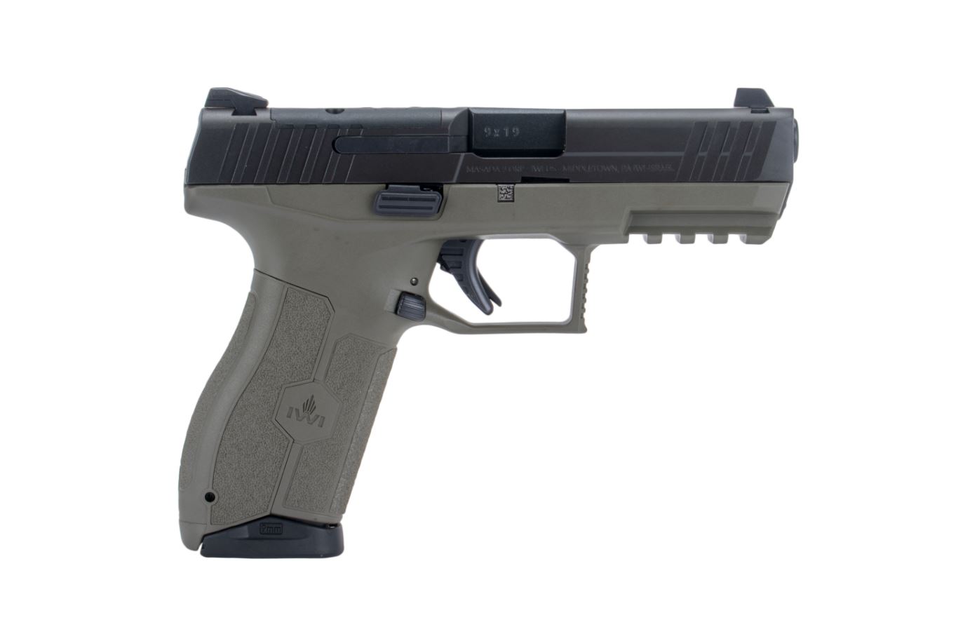 IWI Masada 9mm Pistol - 10+1 Capacity, ODG Finish