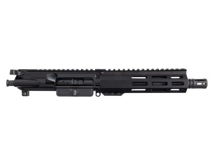 PSA 7.5" Pistol-length 300AAC Blackout Nitride 7" Lightweight Hex M-Lok Upper With BCG & CH