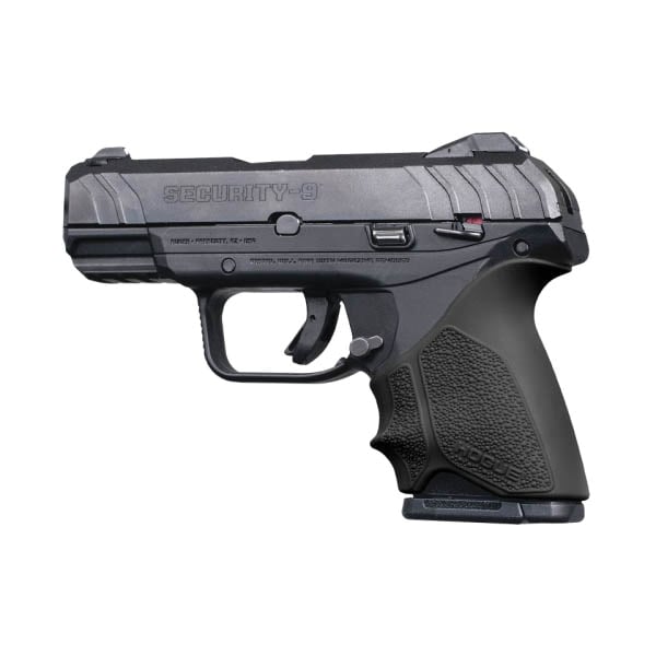 Hogue Handall Beavertail Grip Sleeve Fits Ruger Security-9 Compact, Black
