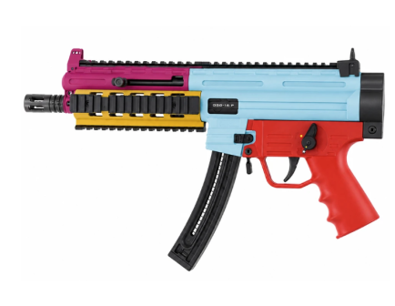 Blue Line GSG-16P 9.12" .22LR 22rd Pistol, Multi-Color - 416.00.55