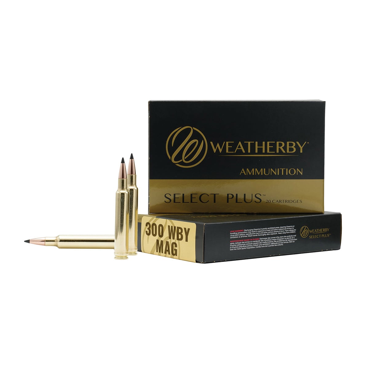 Weatherby Select Plus .300 Weatherby Magnum 180 gr PT 20rds
