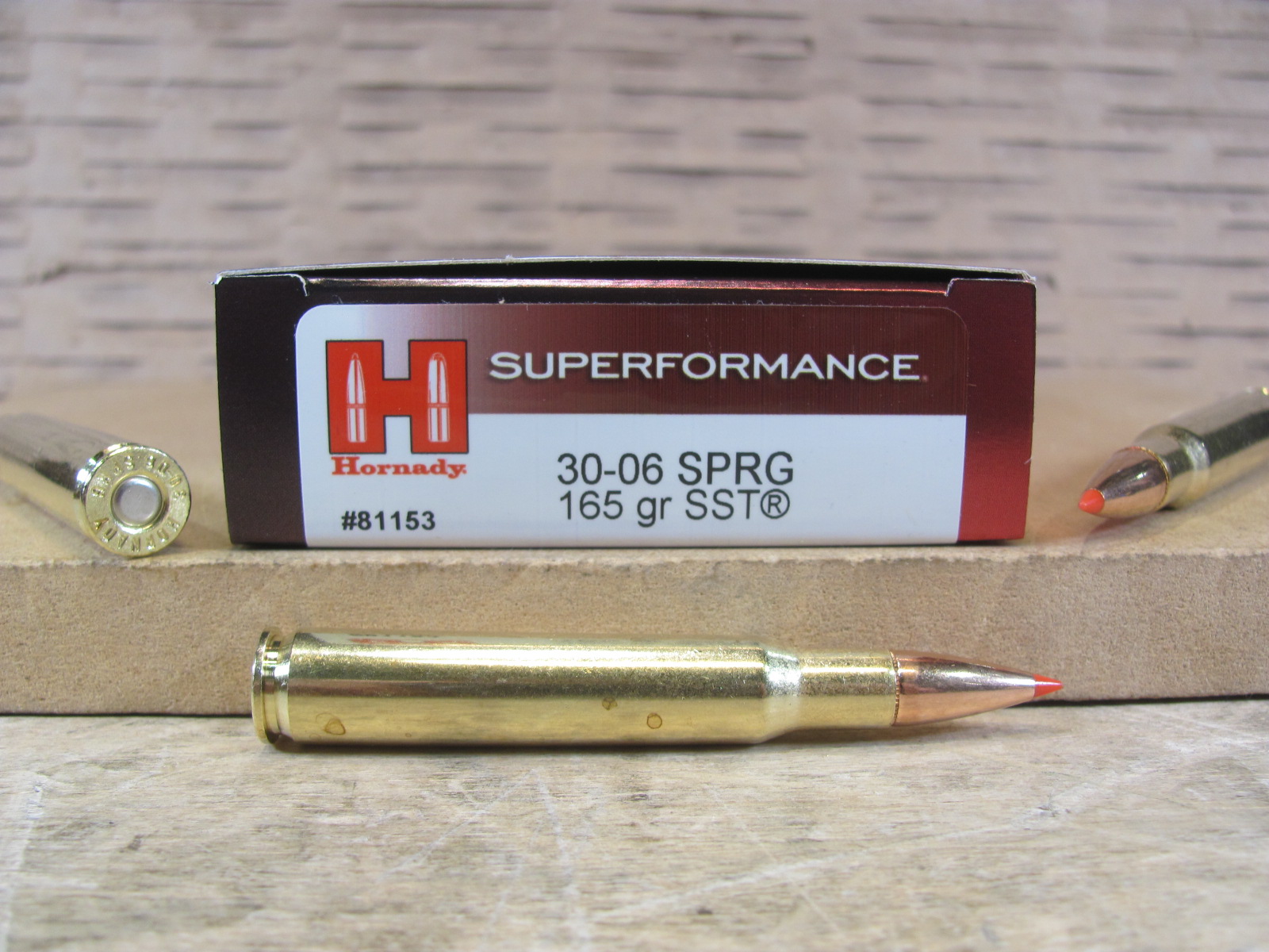 200 Round Case – 30-06 SPRG 165 Grain SST Hornady Superformance Ammo – 81153