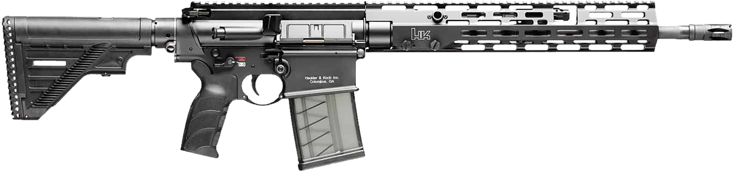 HK MR762 A4 7.62x51mm AR Rifle with 10+1 Capacity