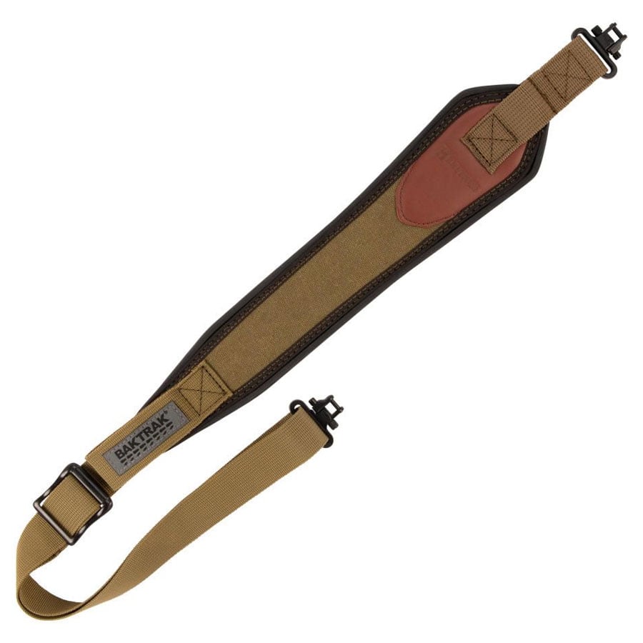 Allen Heritage BakTrak Padded Two Point Rifle Sling, Olive Green - 8110