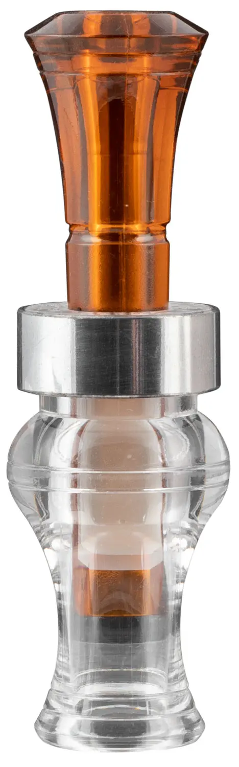 Echo Calls 77806 Timber Bourbon Water Double Reed Mallard Sounds Attracts Ducks Brown/Clear Polycarbonate