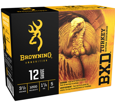 Browning 12 Gauge Shotshell 10 Rounds 3 1/2" 1 7/8 oz. #5 Shot