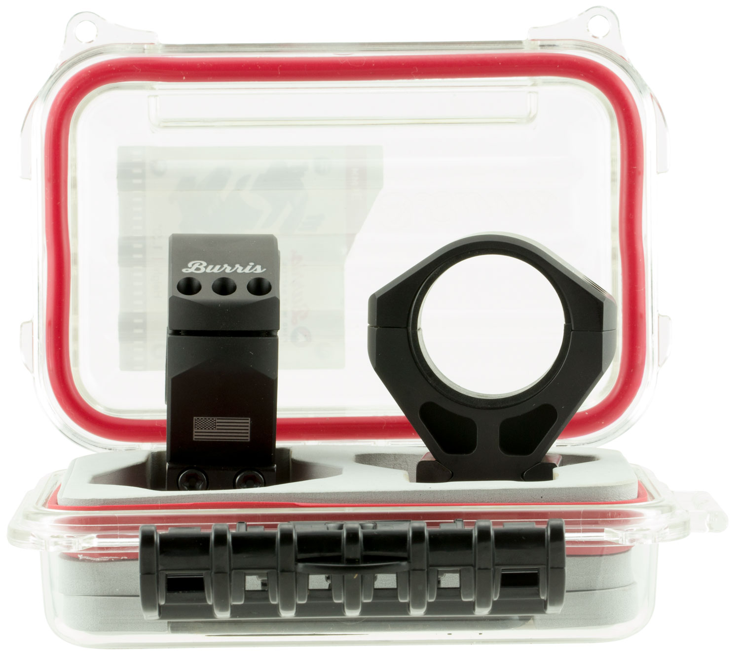 Burris XTR Signature 34mm Aluminum 2-Piece Scope Ring, Black - 420210