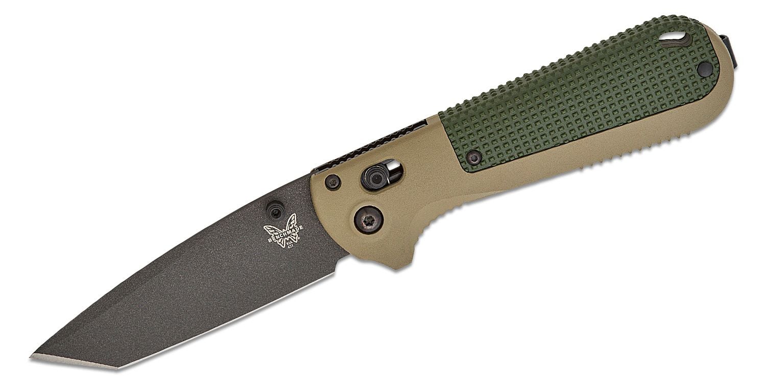 Benchmade Redoubt Folding Tanto Knife, Forest/Ranger Green - 431BK-1