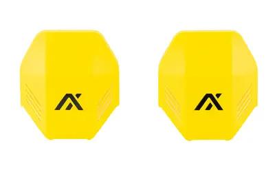 AXIL MX PLATE 1 SET YELLOW