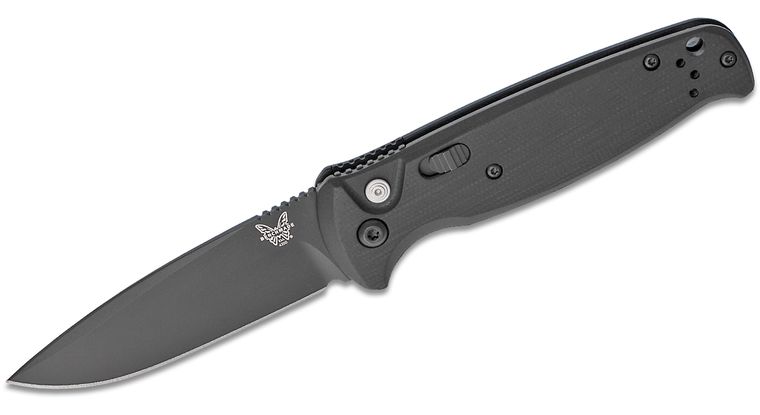 Benchmade CLA Folding Drop Point Knife,  Black - 4300BK