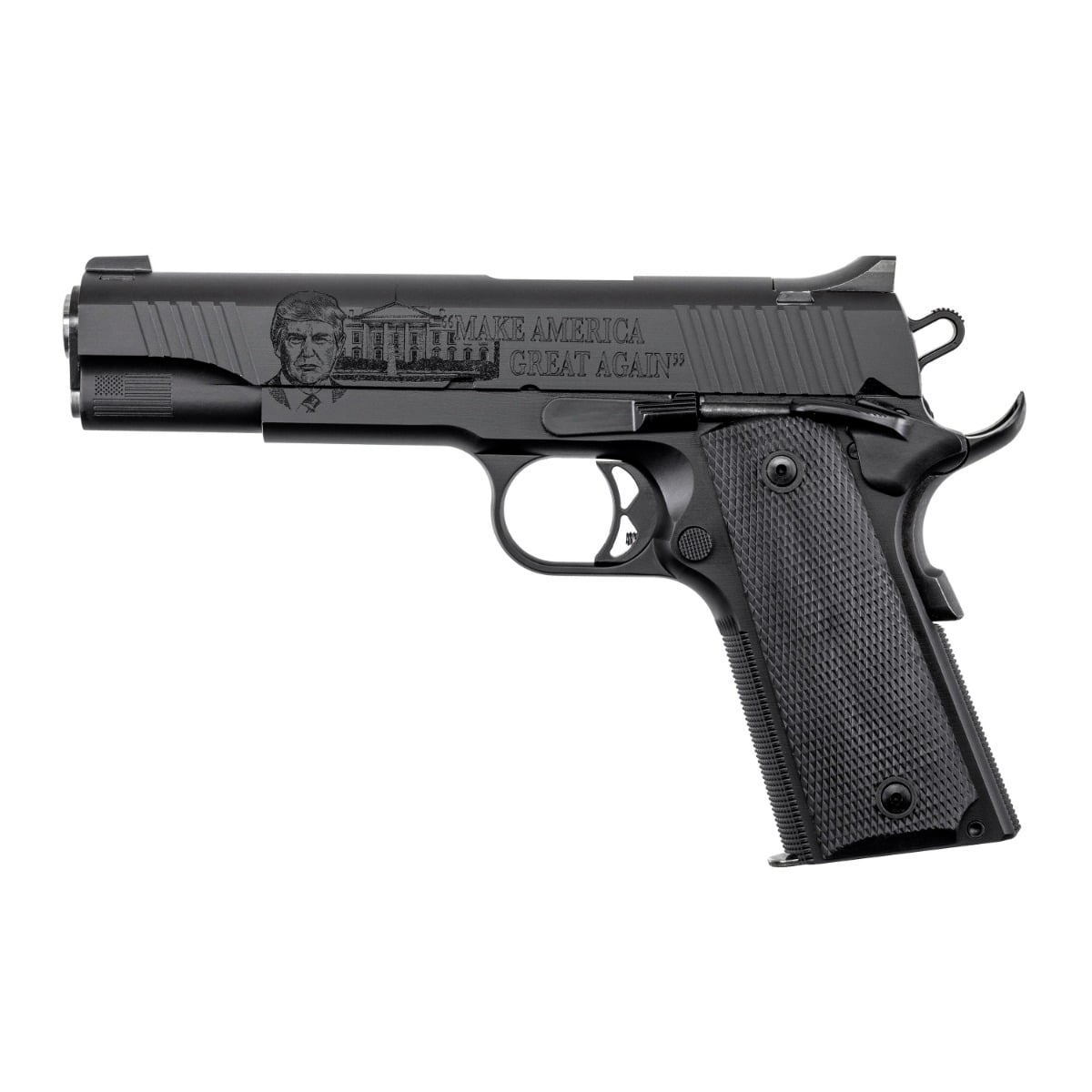 Auto Ordnance 1911 A1 45th President "Trump" .45 ACP Limited Edition Pistol - KZ1911TCAC1
