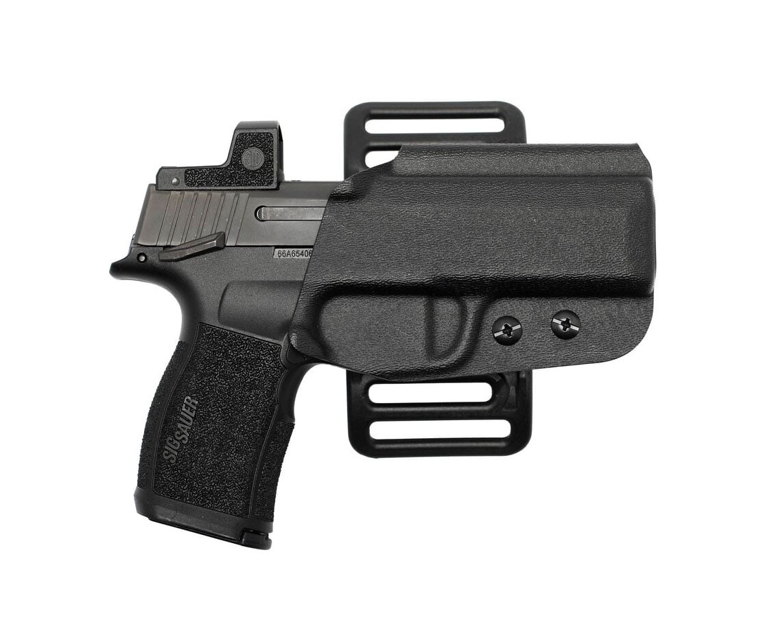 Nerd SLY OWB RH Holster for Sig P320C, Black
