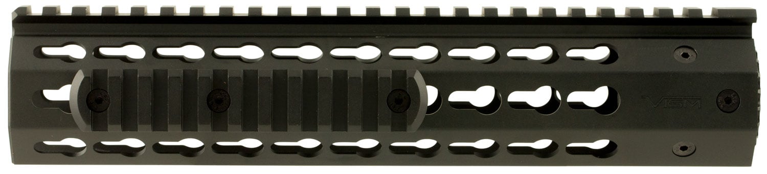 NcStar KeyMod 10" AR-15/M4 Free Float Handguard, Black - VMARFFKMC