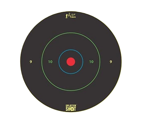 Pro-Shot Products Round Bull's Eye Multi-Color Rings Target 12" x 12" Bag of 5