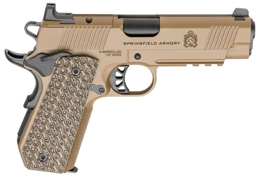 Springfield Armory TRP AOS 1911 FDE 4.25" .45 ACP Pistol