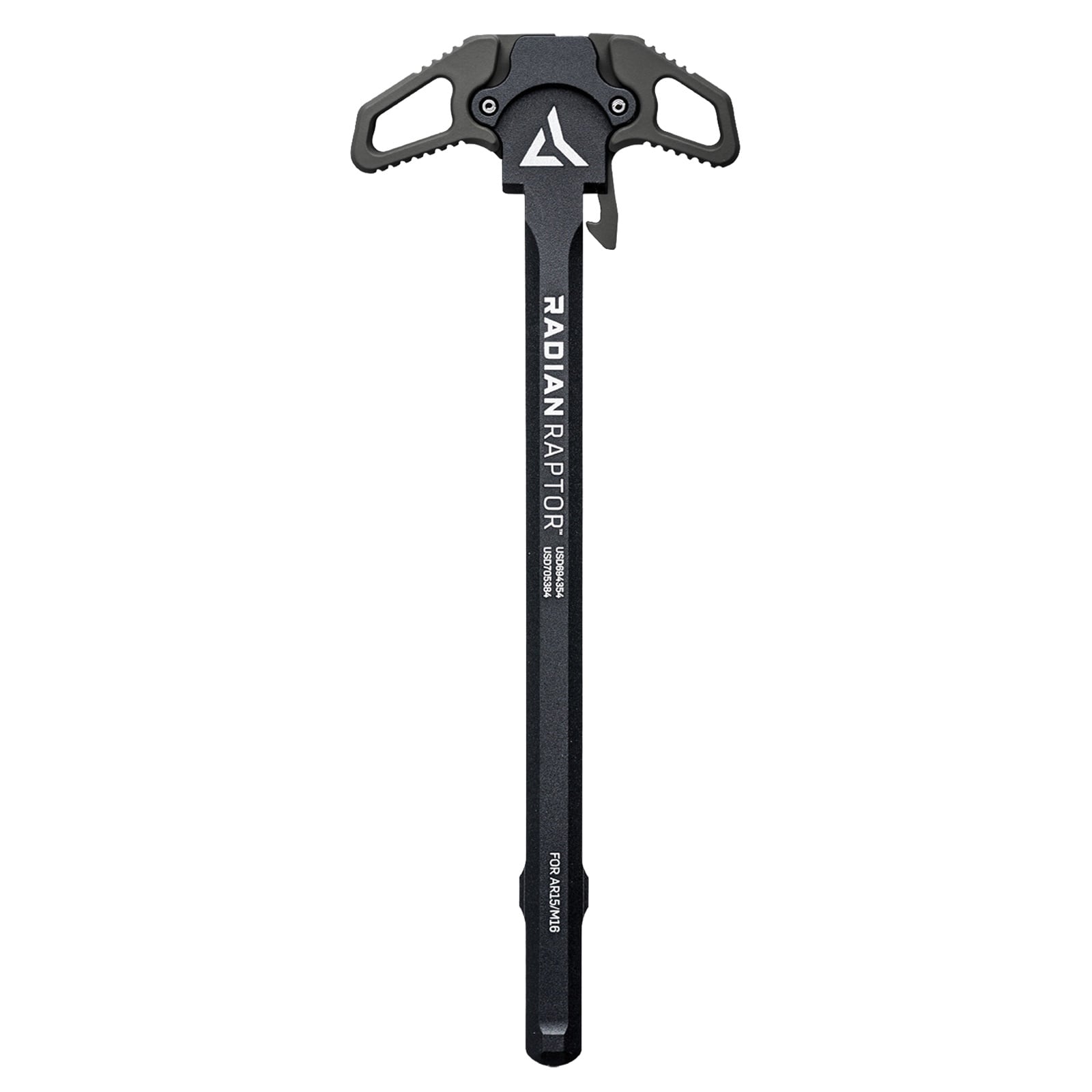 Radian Gray Raptor Ambidextrous Charging Handle for AR-15/M16 - Enhanced Maneuverability - R0560