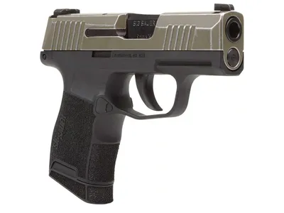 Sig Sauer P365 Micro-Compact 9mm 3.10 10+1 Pistol (OD Green Distressed Slide)