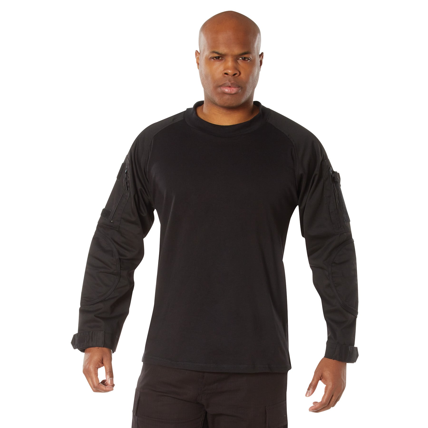 Rothco Nyco Fr Fire Retardant Combat Shirt - Black, X-Large