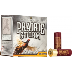 Federal PFSX143FS4 Premium Prairie Storm 12 Gauge 3\" 1 1/8 oz 4 Shot - 25sh Box