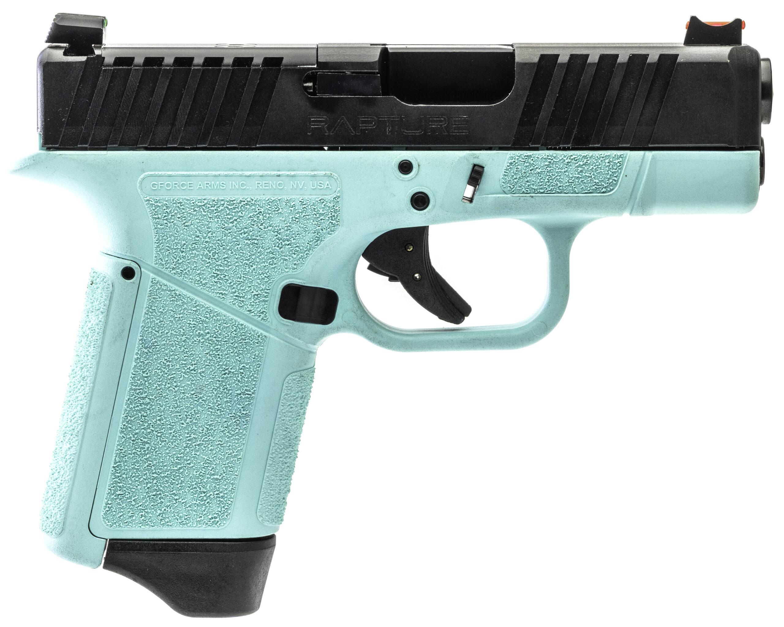 GForce GF9 9mm Sub-Compact Pistol - Robbins Egg/Black