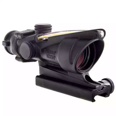 Trijicon Acog 4x32mm BAC Riflescope .223/5.56 BDC - Illuminated Amber Chevron Reticle