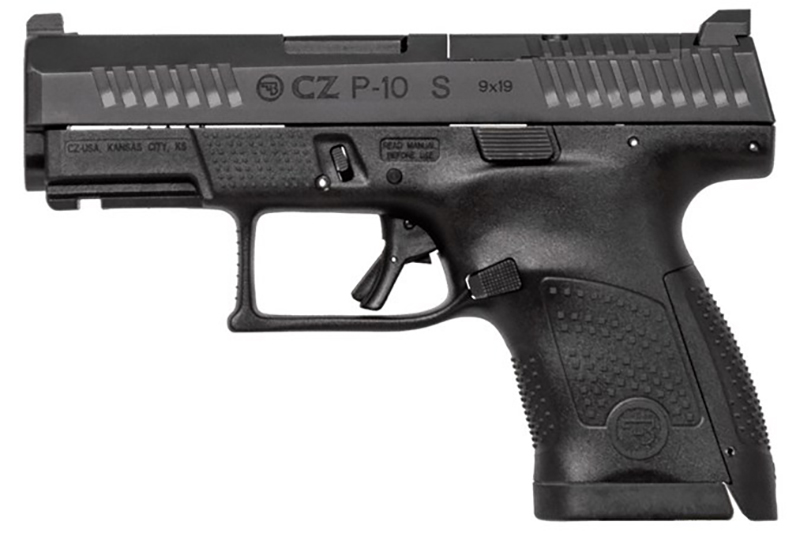 CZ P-10 S 9mm Optic Ready Pistol - 12 Round