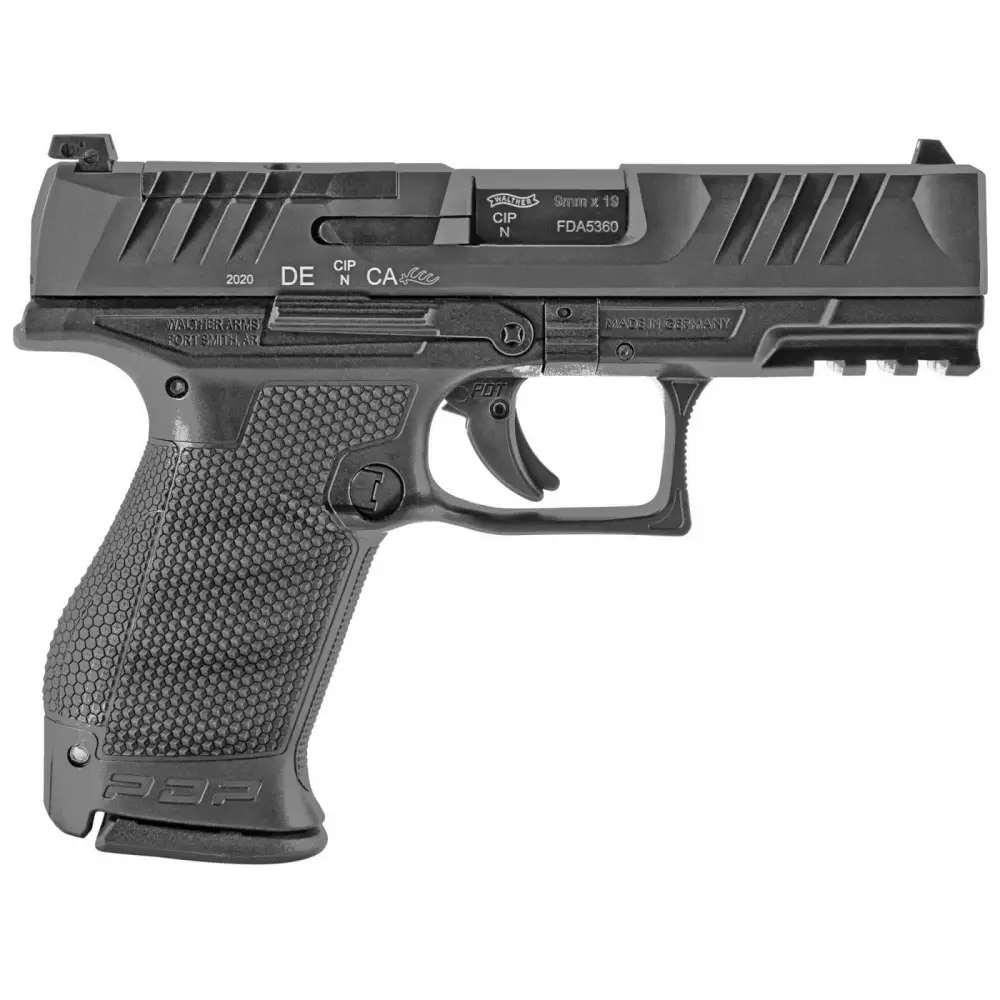 Walther PDP 9mm Compact Pistol - 4" Barrel, 15Rd
