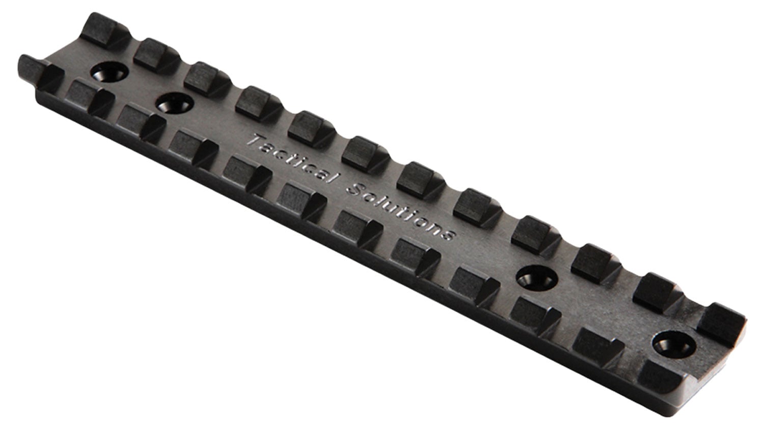 Tactical Solutions Ruger 10/22 Aircraft Grade Aluminum 1-Piece Standard Scope Rail, Black - 1022SR-STD