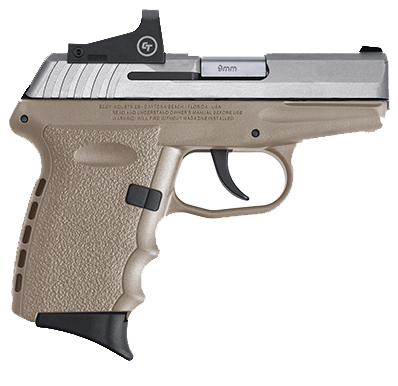 SCCY CPX-1RD 9mm Pistol, FDE - CPX-1TTDERD