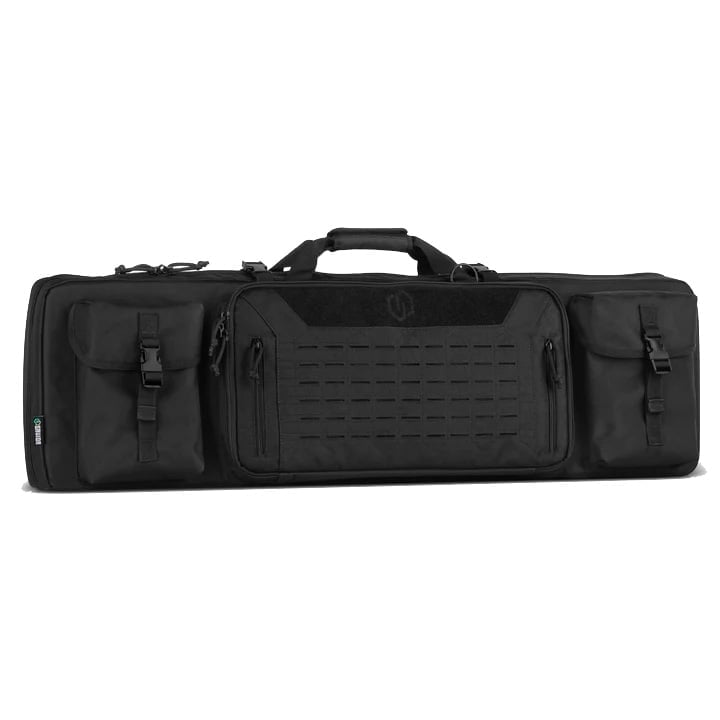 Savior Equipment Urban Warfare 42" Double Rifle Case, Black - RB-4212DG-VER2-BK