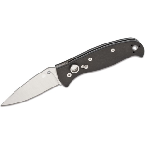 SPYDERCO Autonomy 2 Auto Folding Knife - Satin Black