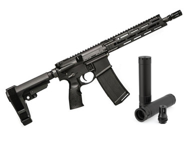 Daniel Defense DDM4 V7 5.56 NATo 10.3" Barrel AR Pistol + KGM R556 Suppressor