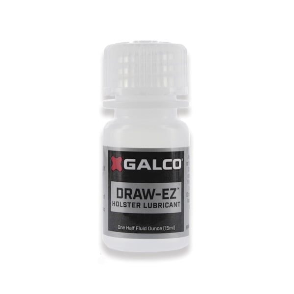Galco Draw-EZ Holster Conditioner 0.5 oz - Essential Care for Leather Holsters, Maintains Quality and Flexibility - DRAW-EZ