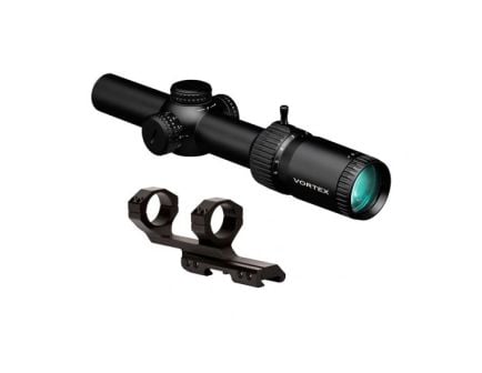 Vortex Strike Eagle 1-6x24 Gen 2 Riflescope with AR-BDC3 Reticle & Vortex Sport Cantilever 30mm Ring Mount, 2" Offset